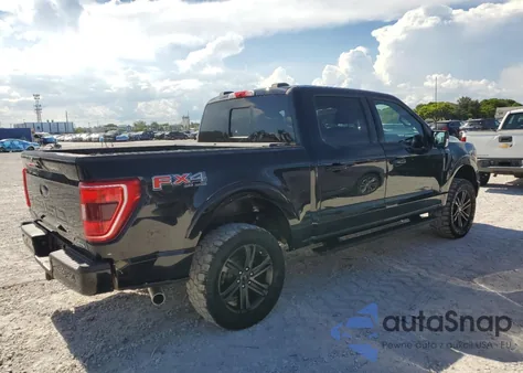 2022 Ford F150 Supercrew из США, поврежденный, VIN 1FTFW1E89NKE60072